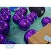 Balão inflável roxo da bola do espelho para a decoração do evento do partido