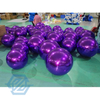 Balão inflável roxo da bola do espelho para a decoração do evento do partido