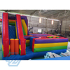 Castelo Bouncy inflável do jogo da pista de obstáculos combinado com corrediça 