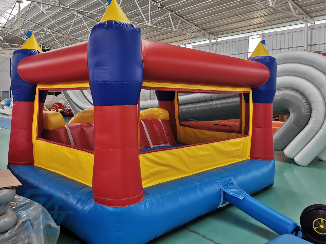 Combinação inflável da corrediça de salto do castelo Bouncy da casa do salto