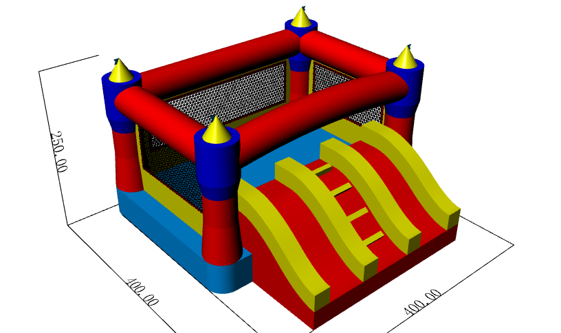 Castelo inflável